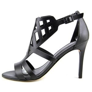Charles by Charles David Leather Cage Sandals